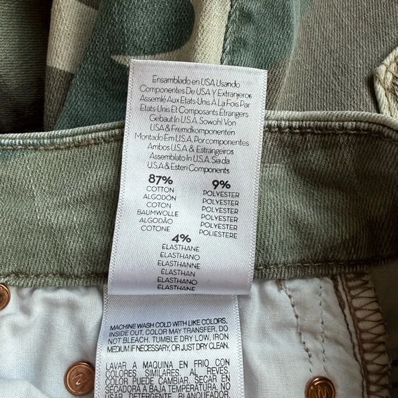 MOTHER High Waisted Looker Ankle Fray in See Me Size 25 - Picture 12 of 13